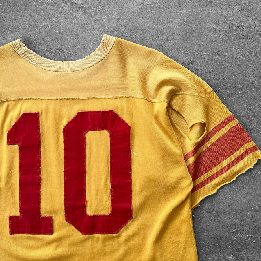 1950s Champion Thrashed Football Jersey