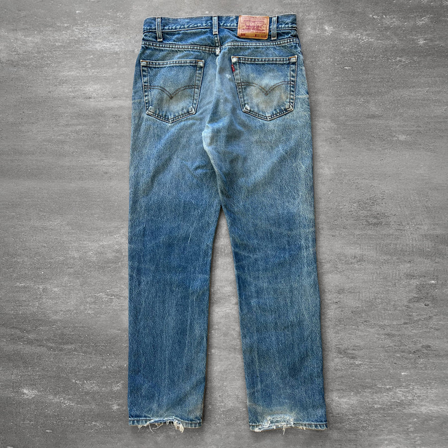 1990s Levi's 505 Jeans Repaired 32