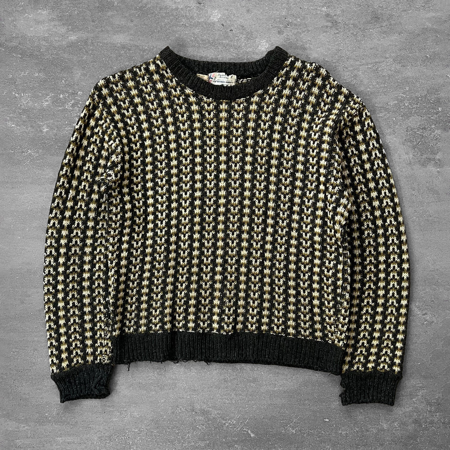1960s Norwegian Wool Blend Sweater