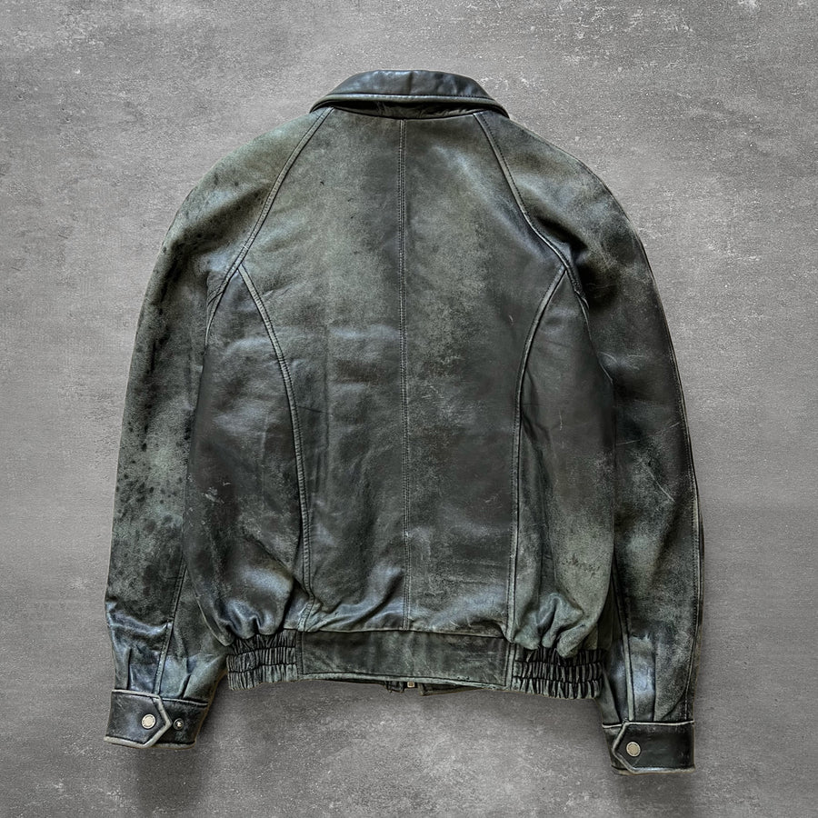 1980s London Fog Leather Jacket