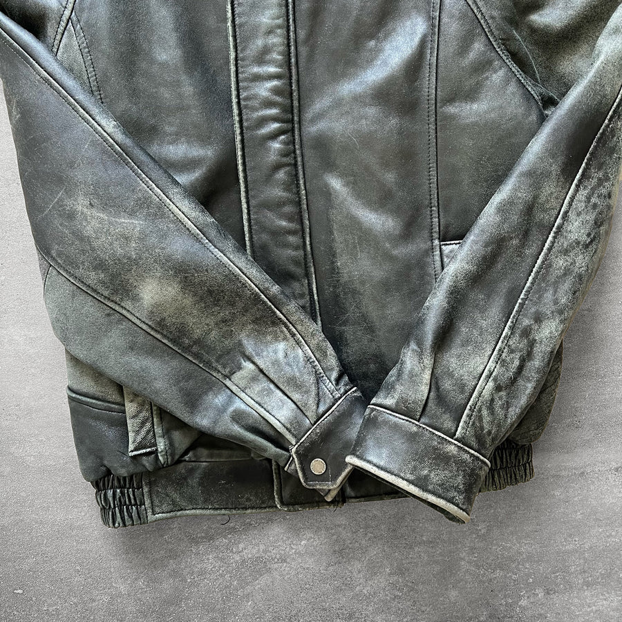 1980s London Fog Leather Jacket