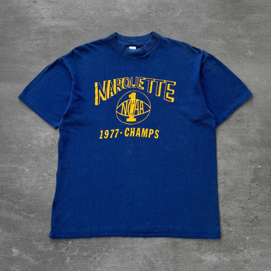 1977 Marquette NCAA Champs Tee
