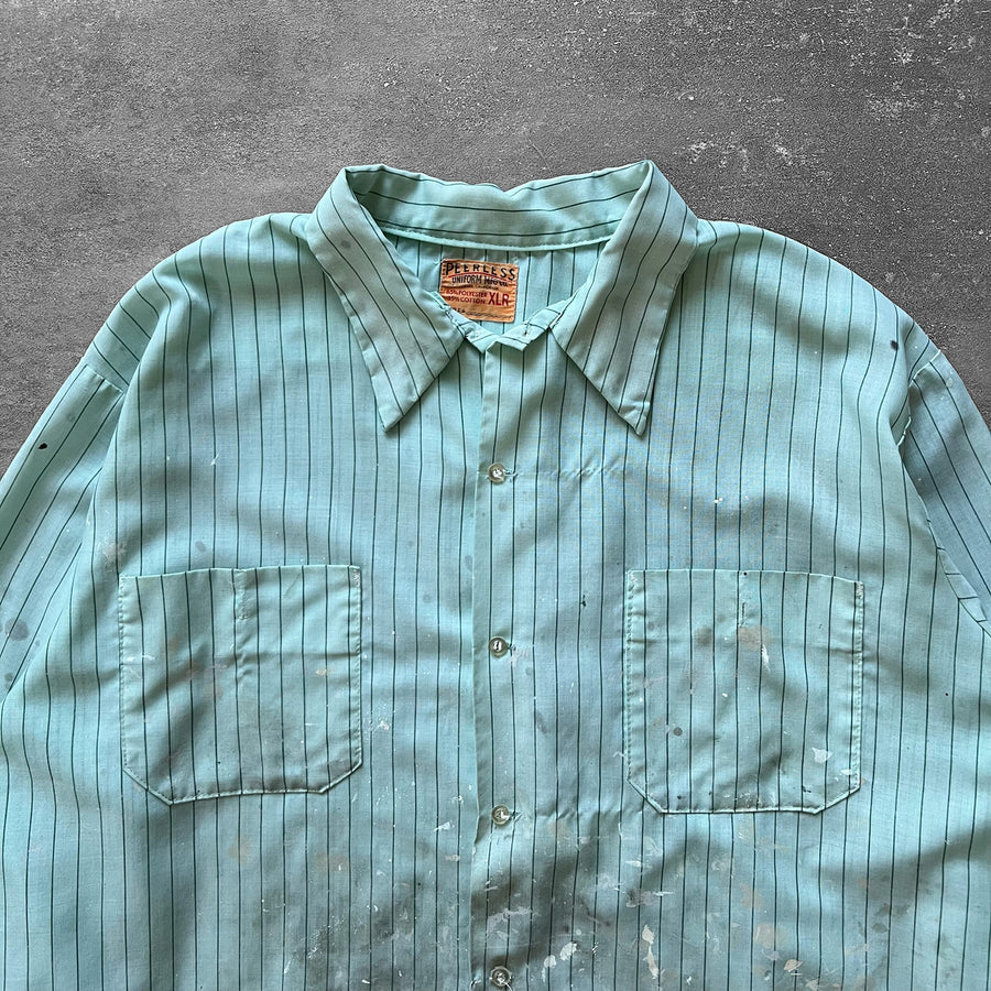 1950s Peerless Thrashed Uniform Shirt