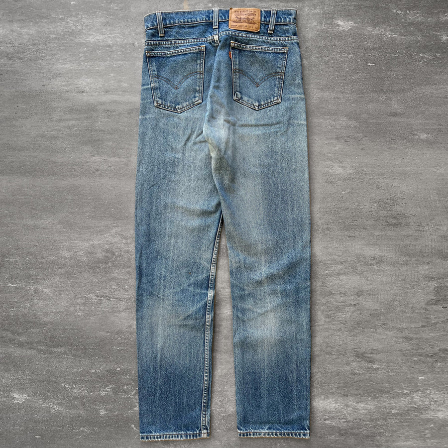 1990s Levi's 505 Orange Tab Jeans 31