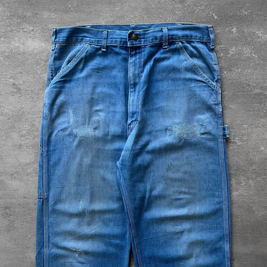1970s Sears Blue Work Pants 34