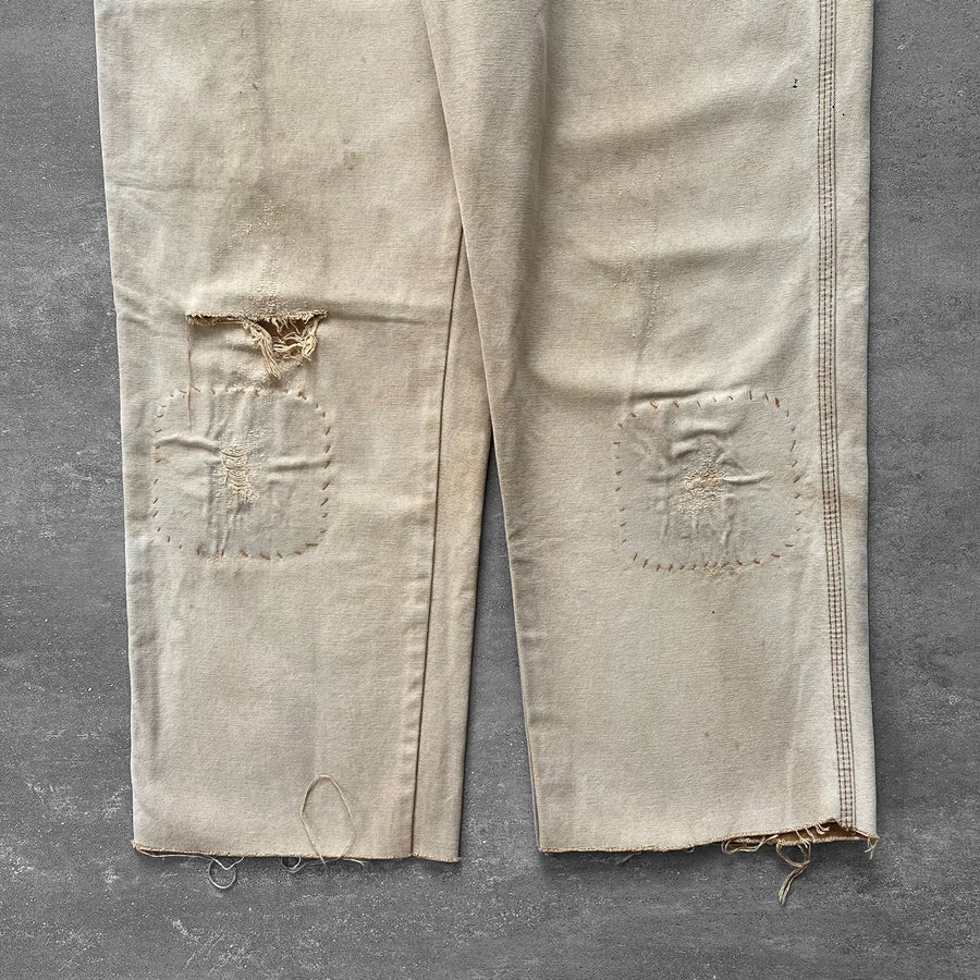 1990s Dickies Repaired Work Pants 36