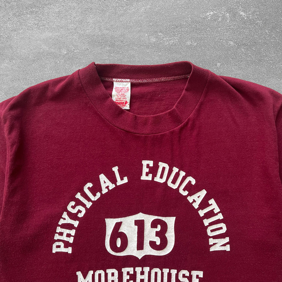 1980s Morehouse College Phys Ed Tee