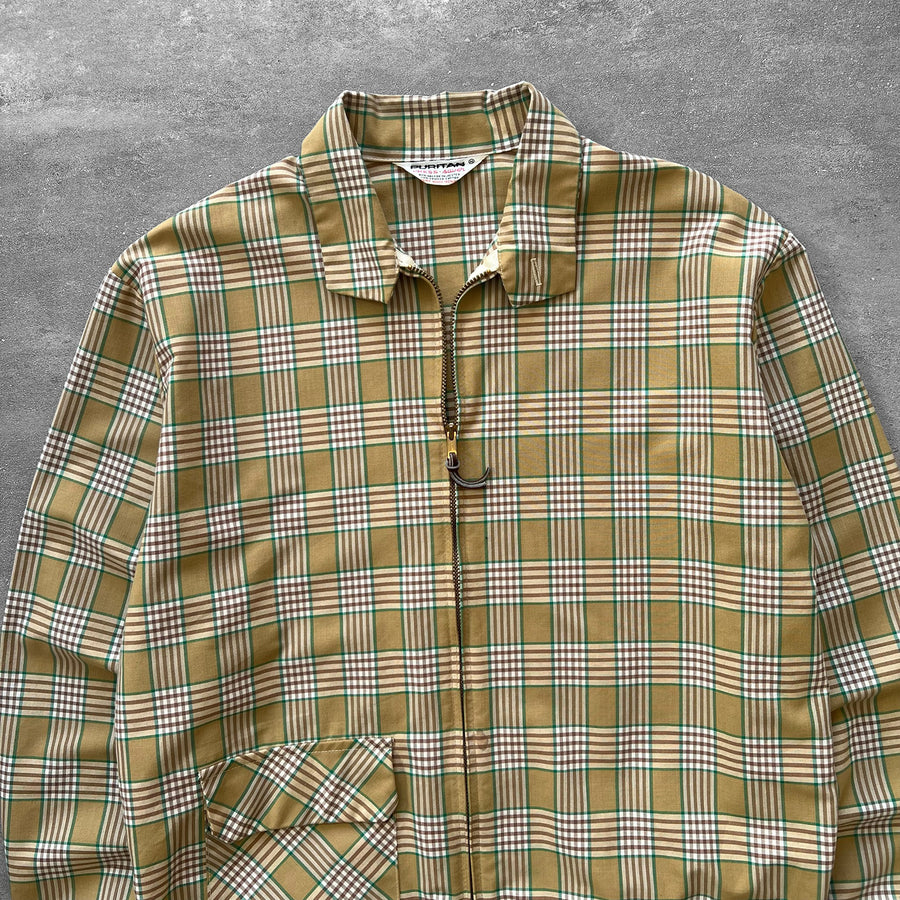 1960s Puritan One Pocket Plaid Jacket