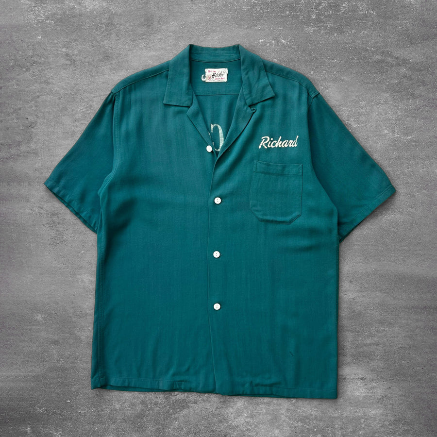 1950s Hale-Niu Pearl Harbor Bowling Shirt
