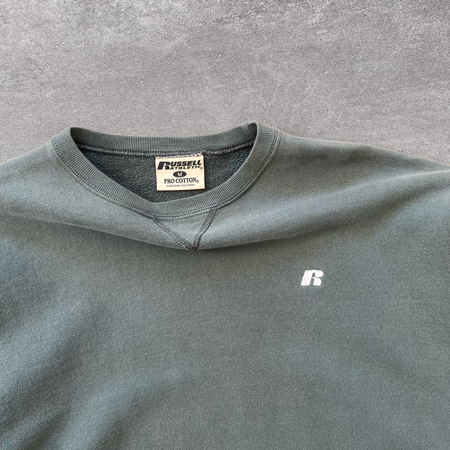 2000s Russell Sage Green Crewneck