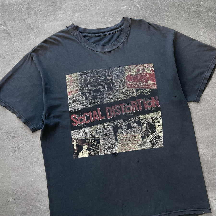 2000s Social Distortion Faded Tee