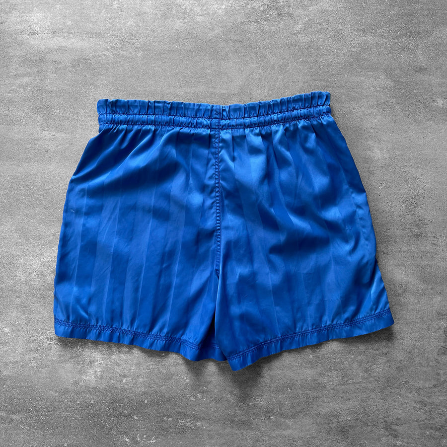 1990s Nike Shorts Striped Blue 30
