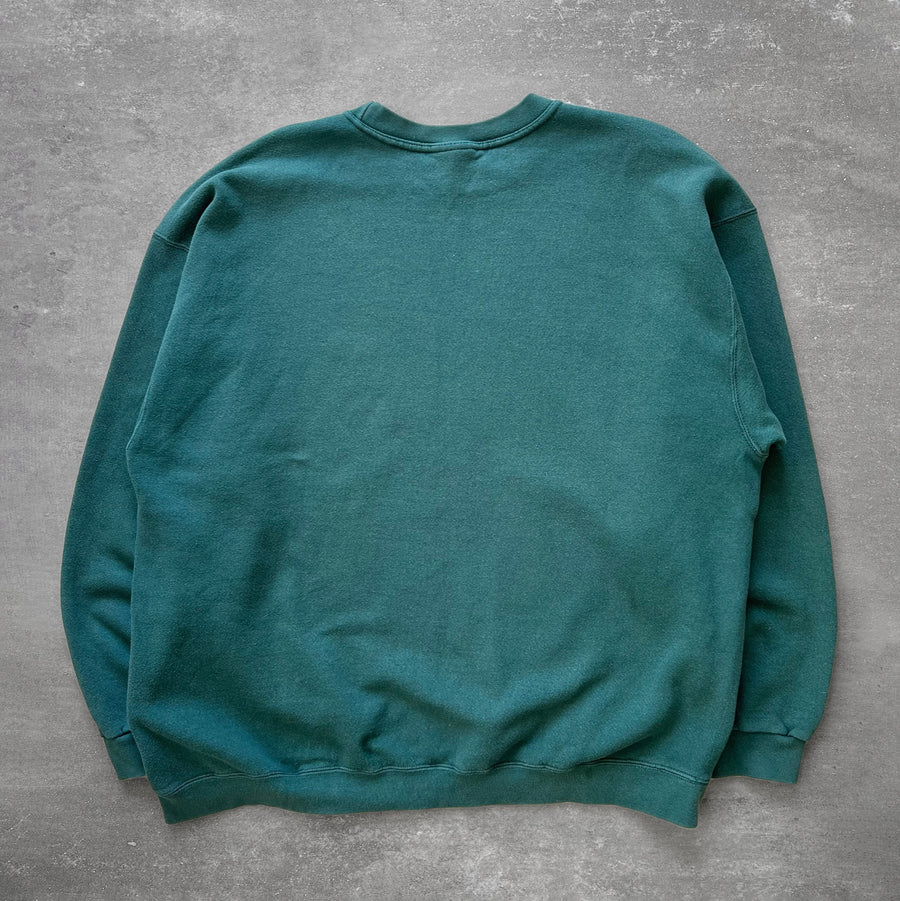 1990s Nike Teal Green Sweatshirt