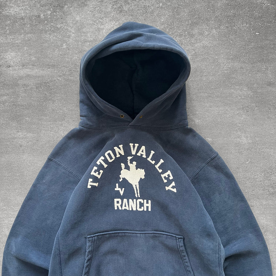 1990s Champion RW Teton Valley Ranch Hoodie