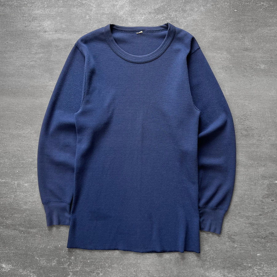 1980s Faded Blue Thermal