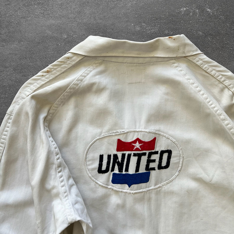 1950s Lee Union Alls United HBT Cropped Work Jacket