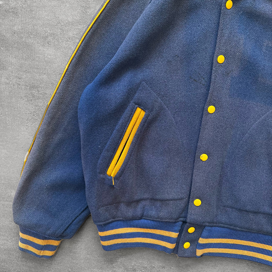 1950s 'E' Sun Faded Varsity Jacket