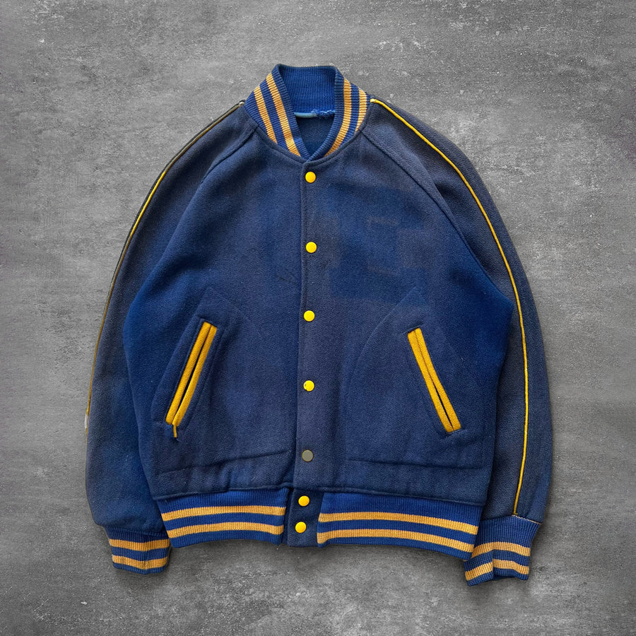 1950s 'E' Sun Faded Varsity Jacket