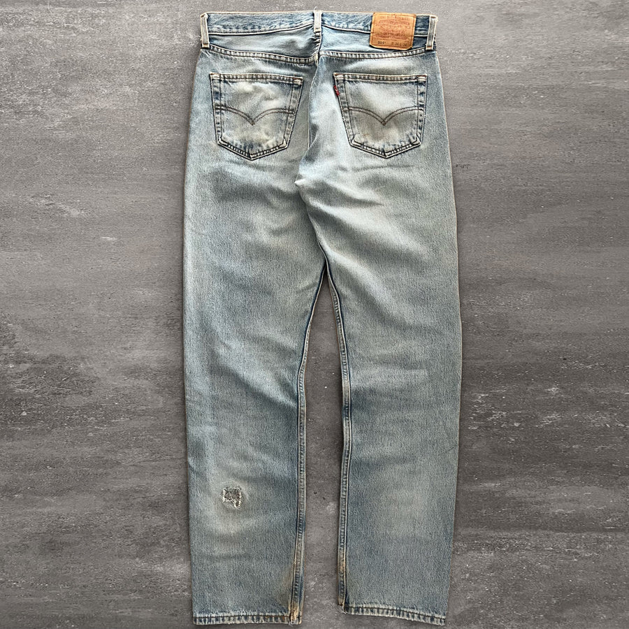 2000s Levi's 501 Jeans Repair 34 x 33
