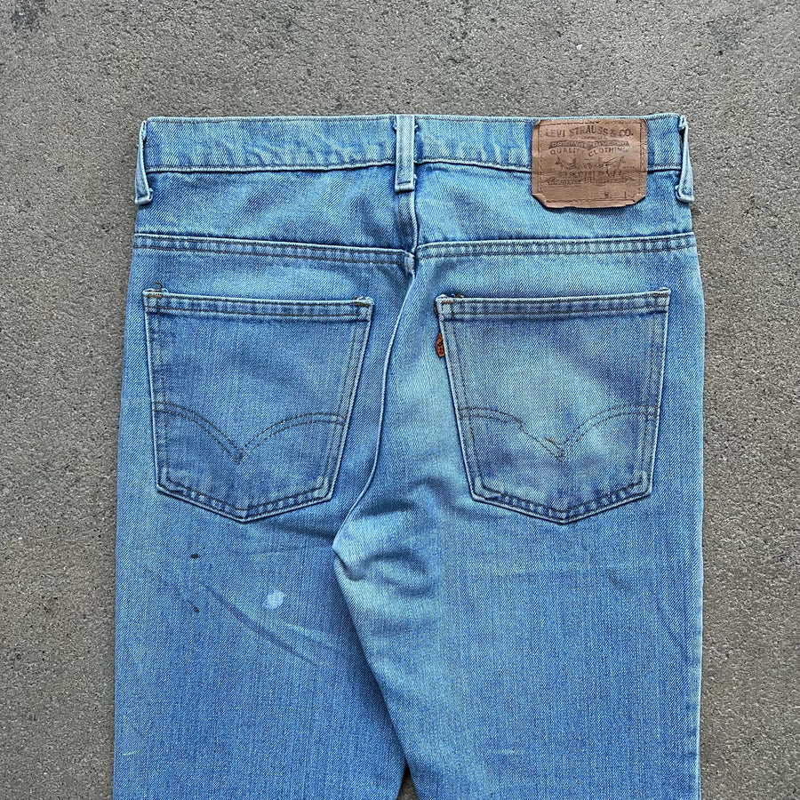 1980s Levi's 517 Orange Tab Jeans 31 x 31