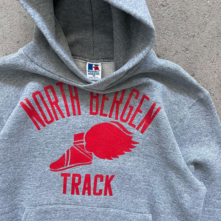1990s Russell 'North Bergen Track' Hoodie