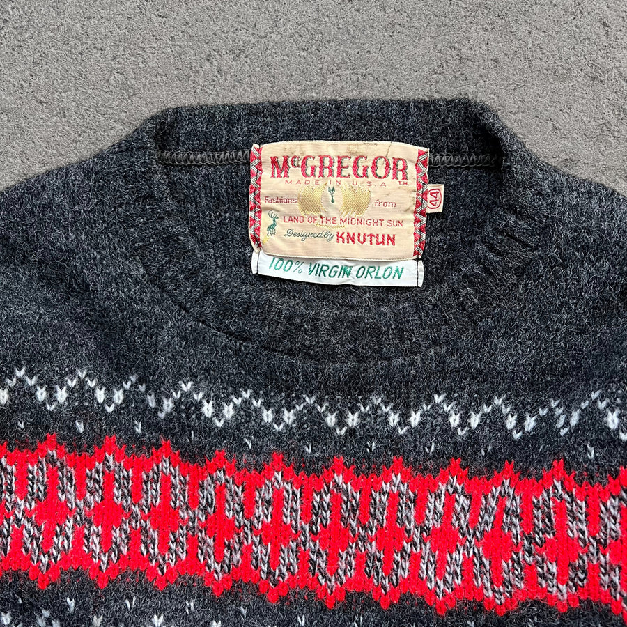 1960s McGregor Geometric Sweater