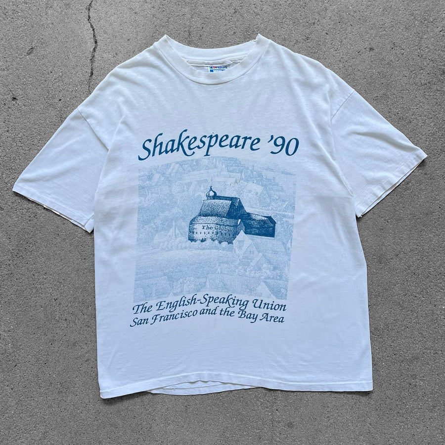 1990 Hanes Shakespeare 'All The World's A Stage' Tee