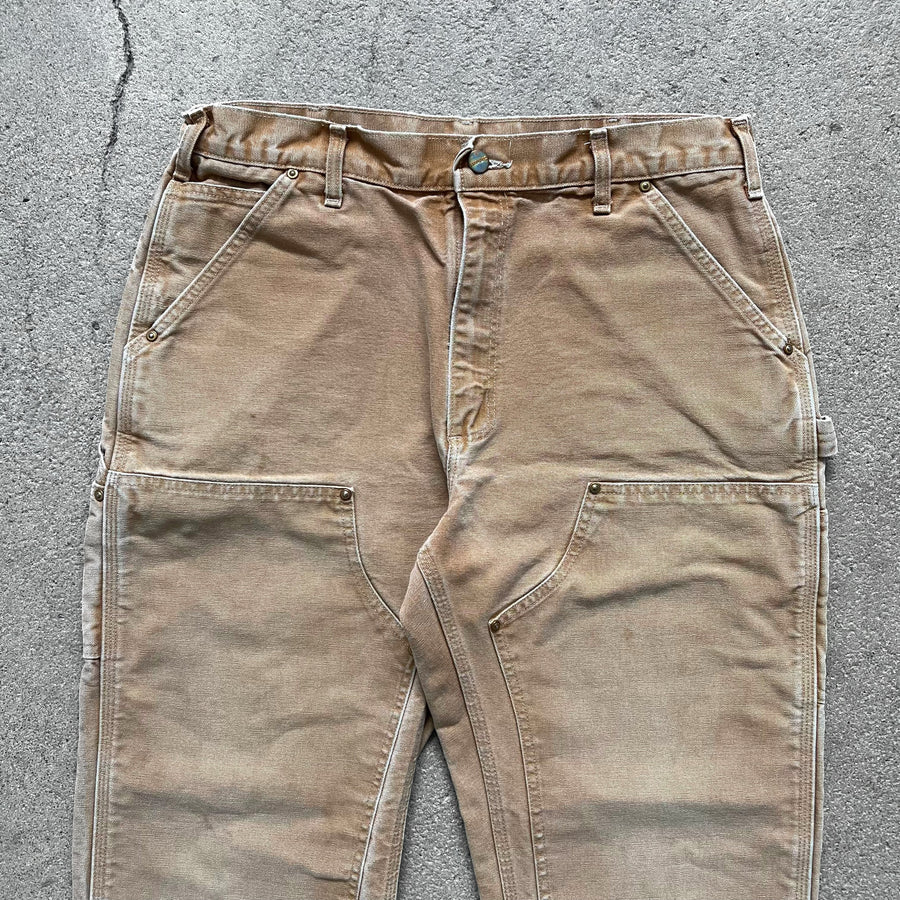 1990s Carhartt Double Knee Pants Brown 34 x 31