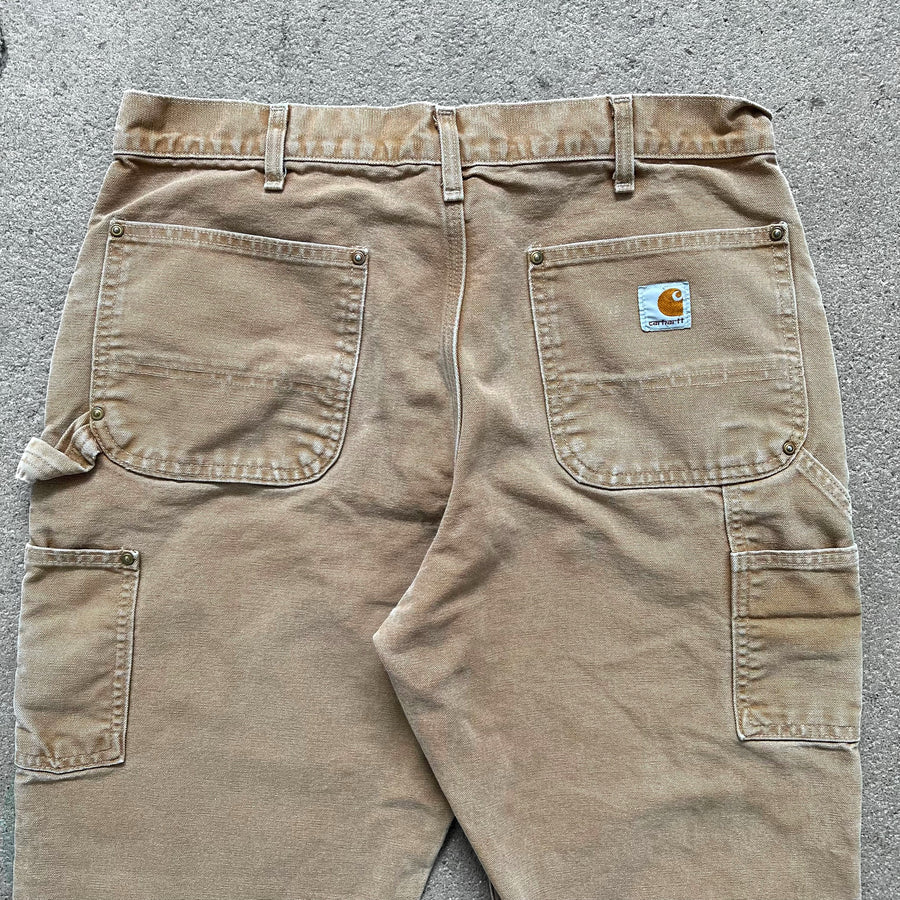 1990s Carhartt Double Knee Pants Brown 34 x 31