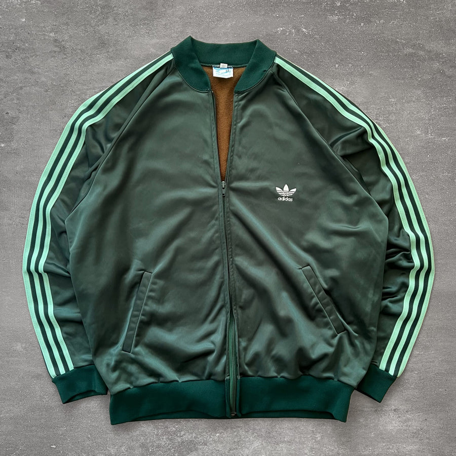 1980s Adidas Track Jacket Green