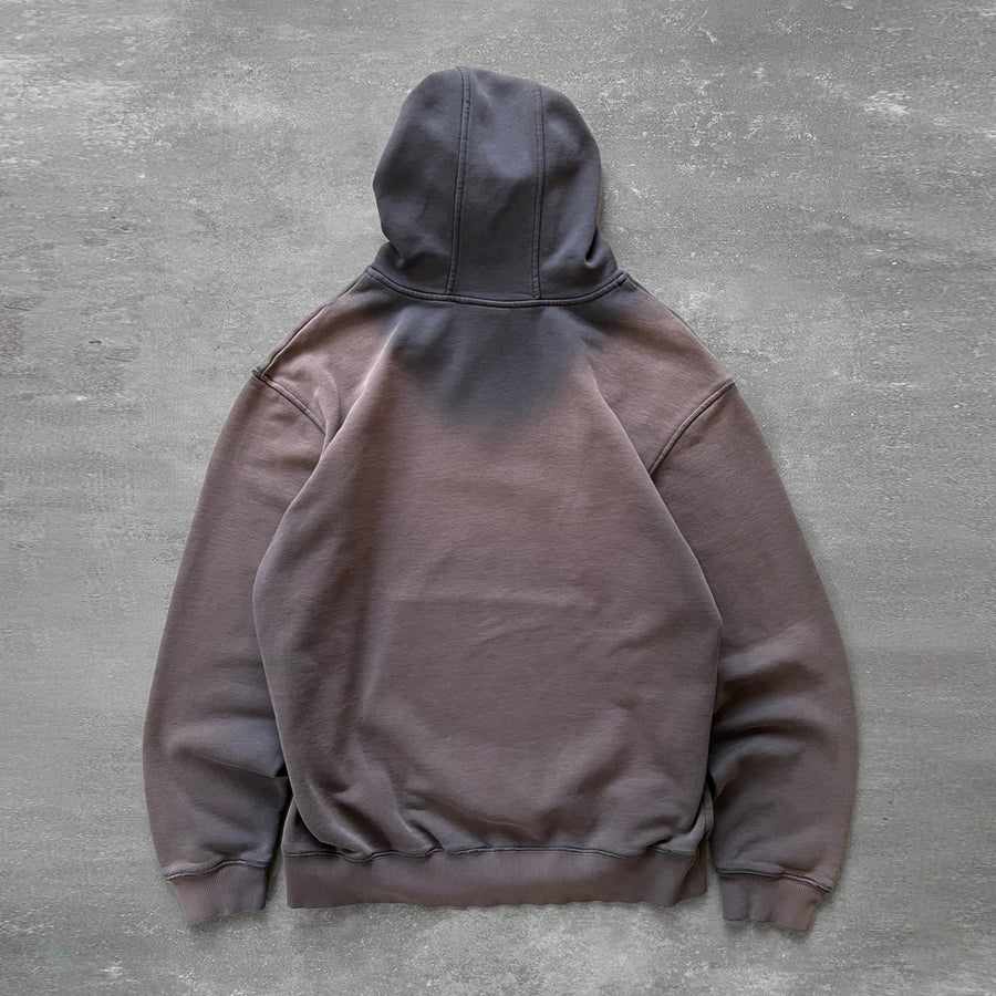 2000s Adidas Spellout Hoodie Sun Faded