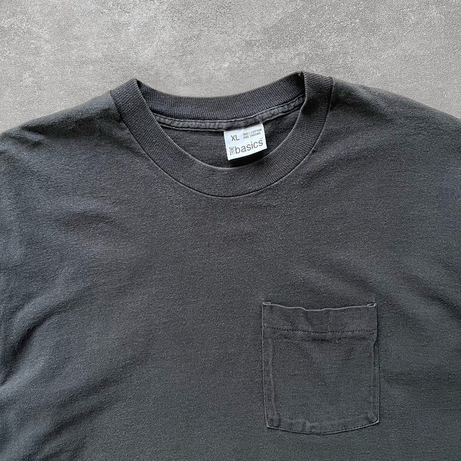 1990s Honors Pocket Tee Black