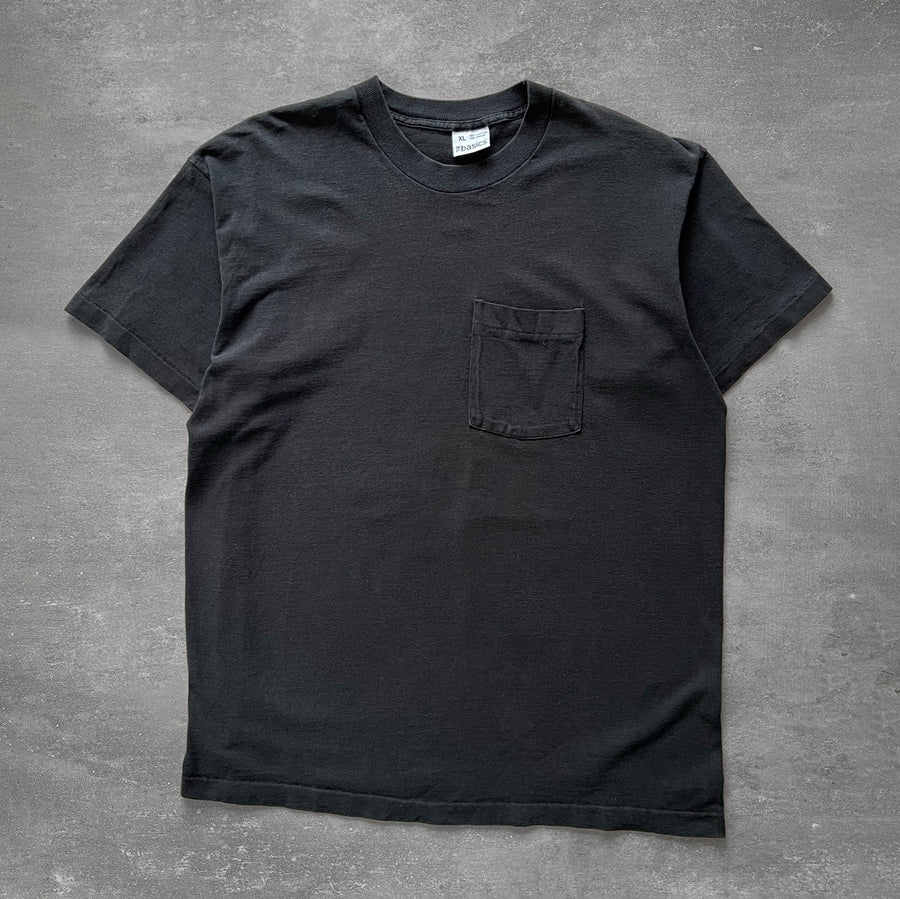 1990s Honors Pocket Tee Black