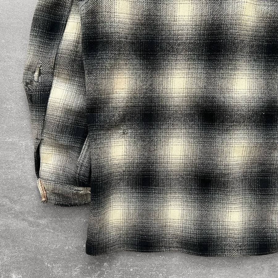 1950s Plaid Coat