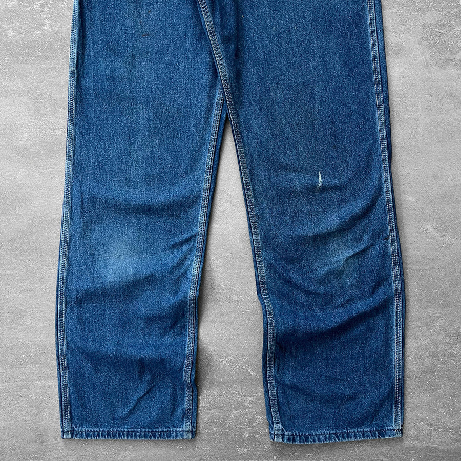 1990s Carhartt Denim Carpenter Pants 31