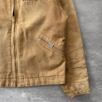 1980s Carhartt Detroit Jacket Faded Brown Distressed – Ametora