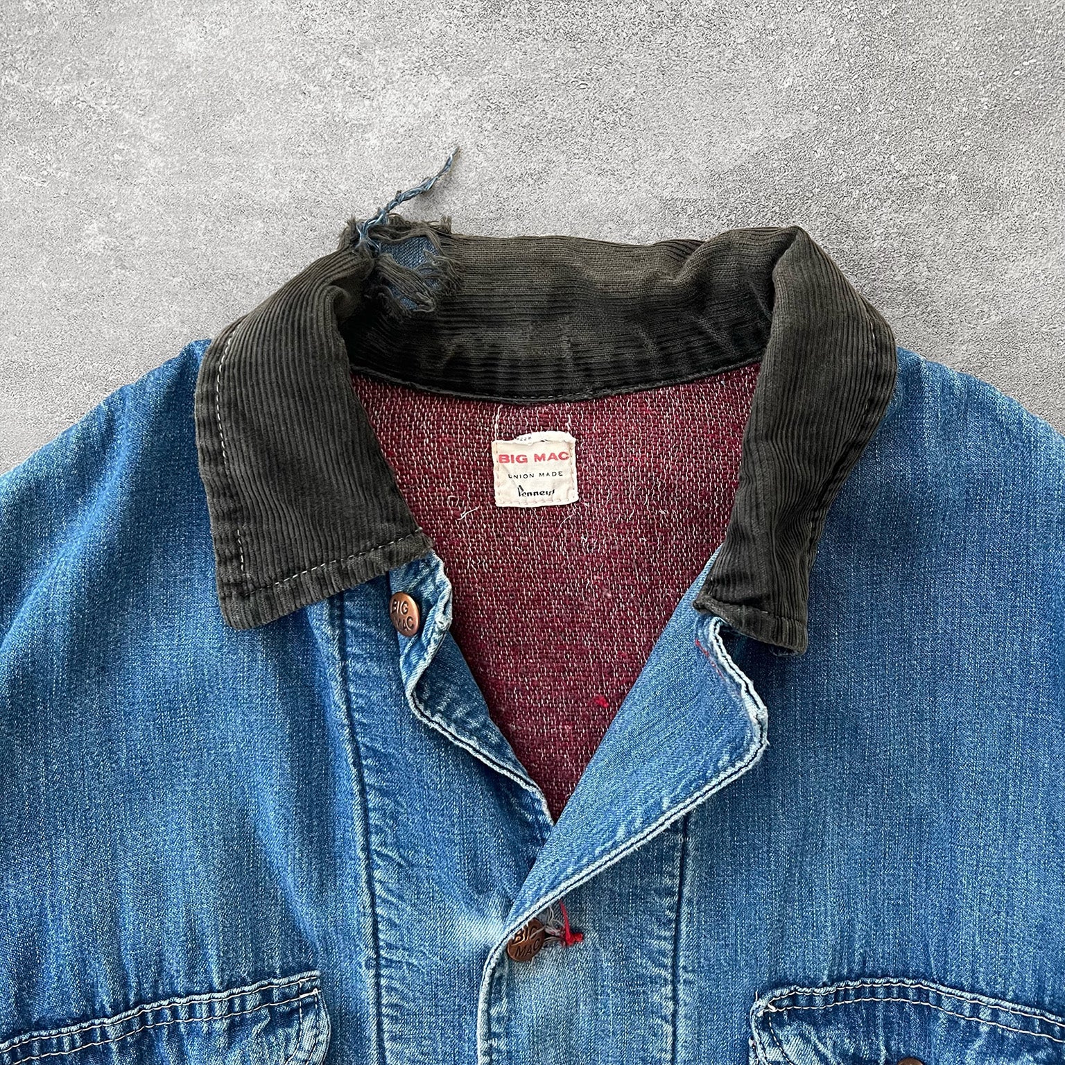 1950s Penney's Big Mac Denim Chore Coat – Ametora