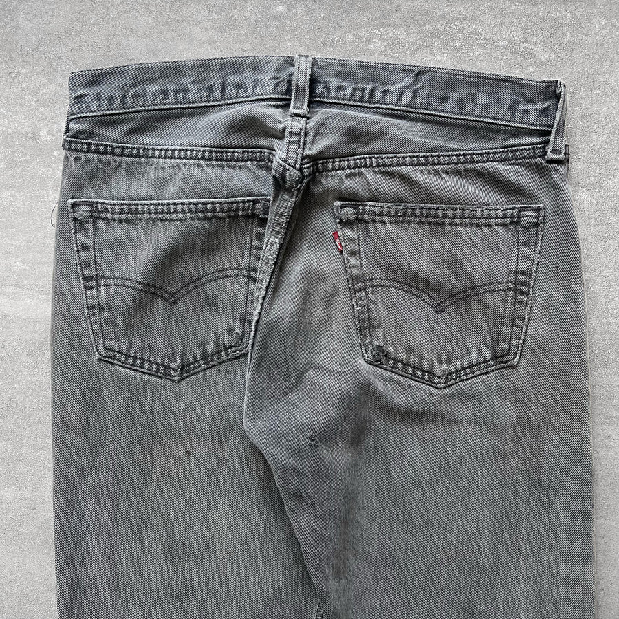 1990s Levi's 501 Jeans Gray 30
