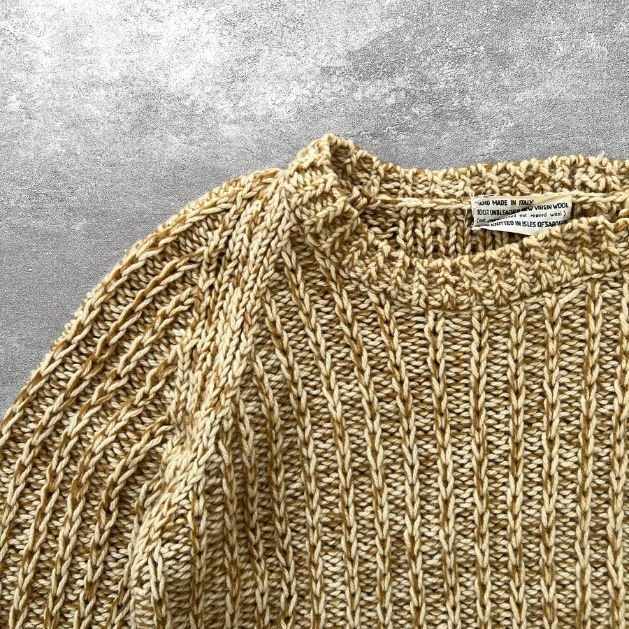 1960s Italian Wool Fisherman Sweater