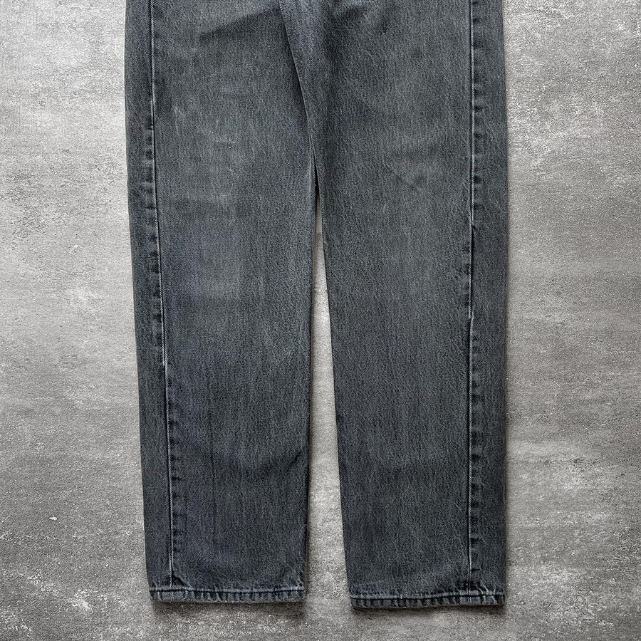 1990s Levi's 501 Jeans Faded Black 31 x 30