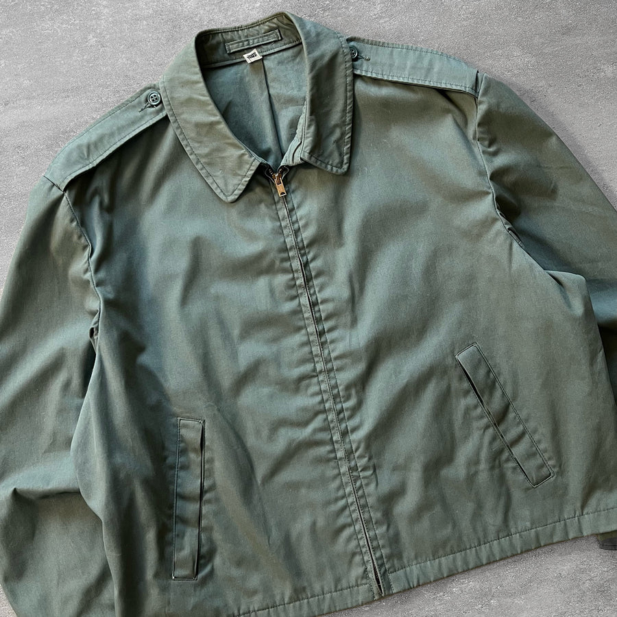 1960s Blauer Sage Green Rain Jacket