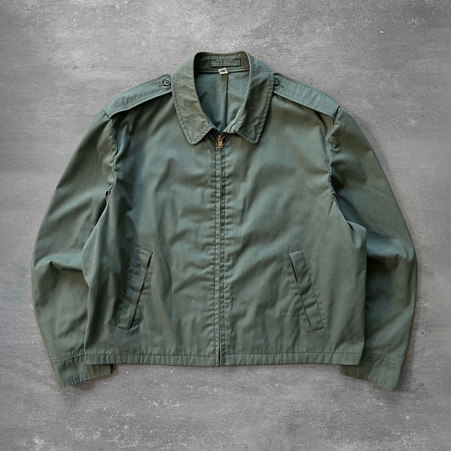 1960s Blauer Sage Green Rain Jacket