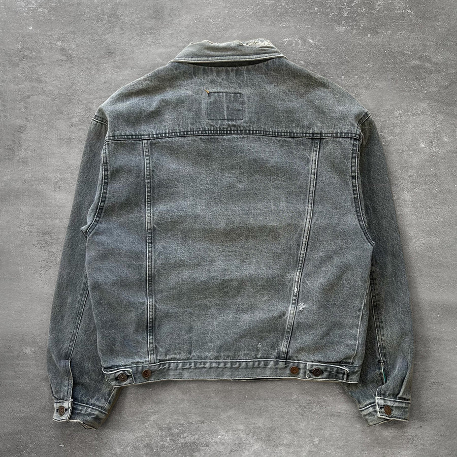 1980s Levi's Type III Grey Denim Boxy Jacket