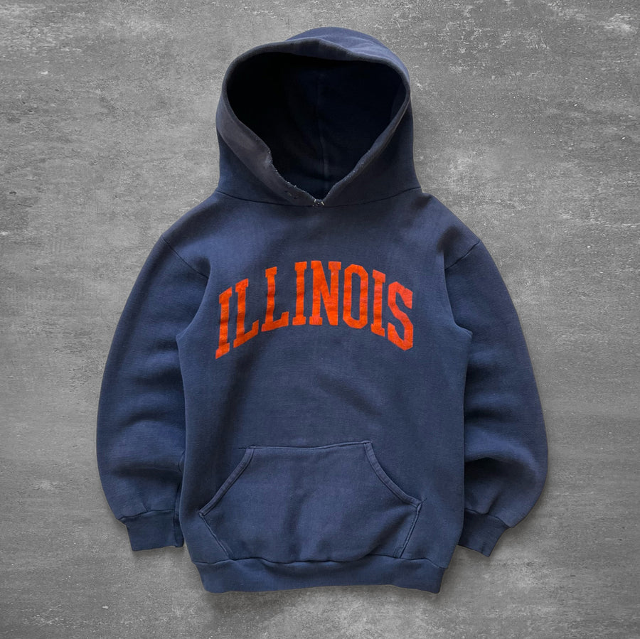 1970s Russell Gold Tag Illinois Hoodie