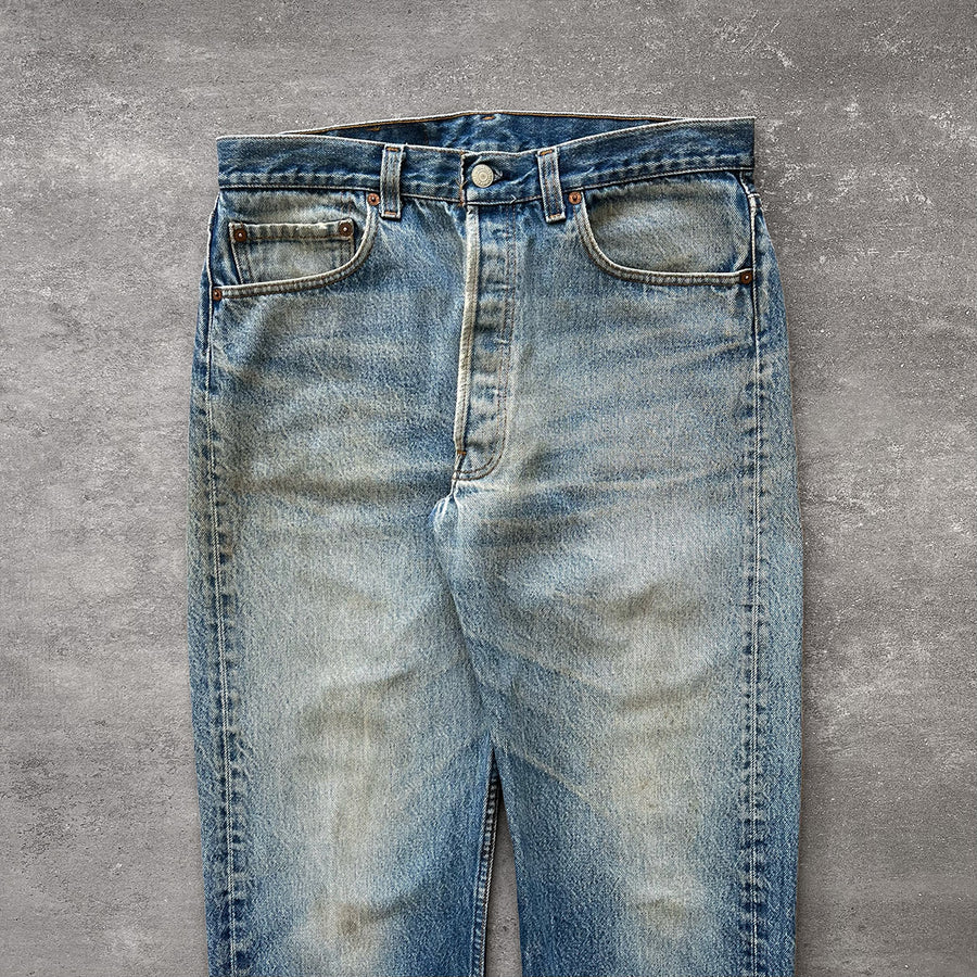 1990s Levi's 501 Jeans Dirty Wash 32 x 30