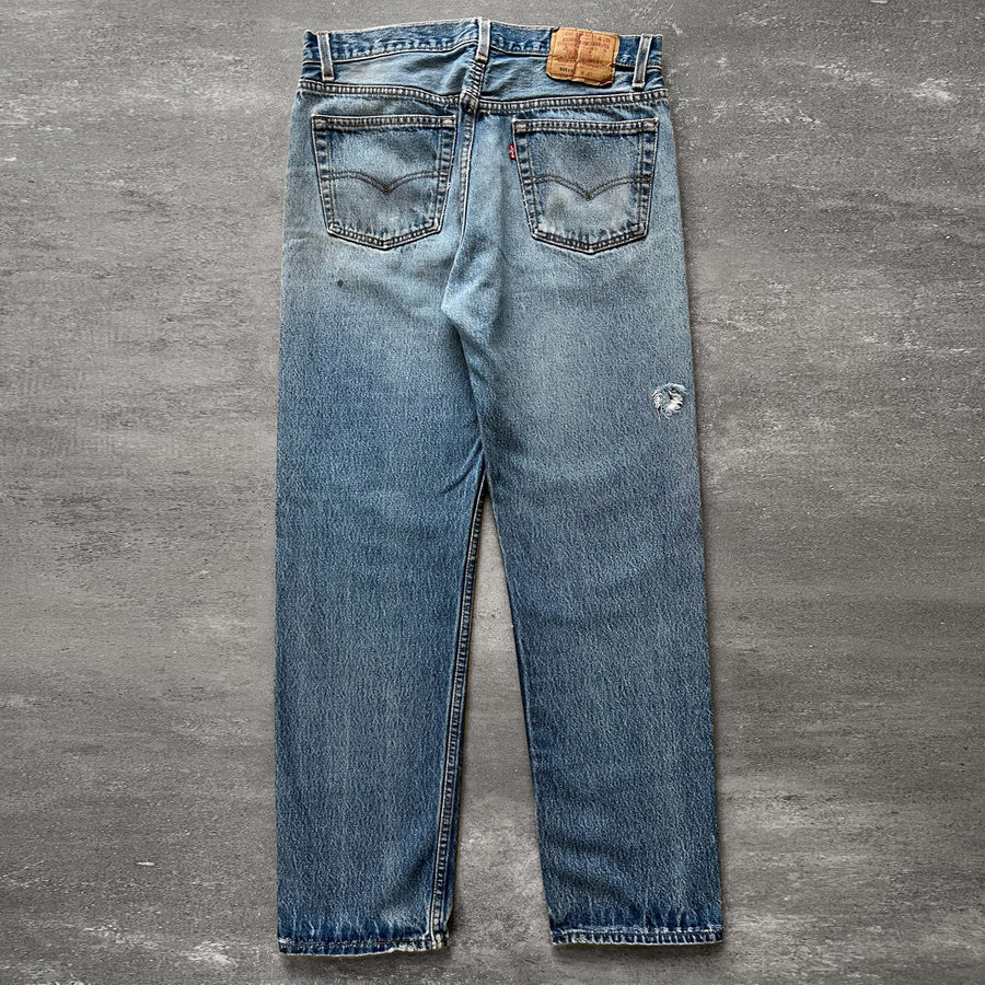 1990s Levi's 501xx Jeans Dirty Wash 32 x 30