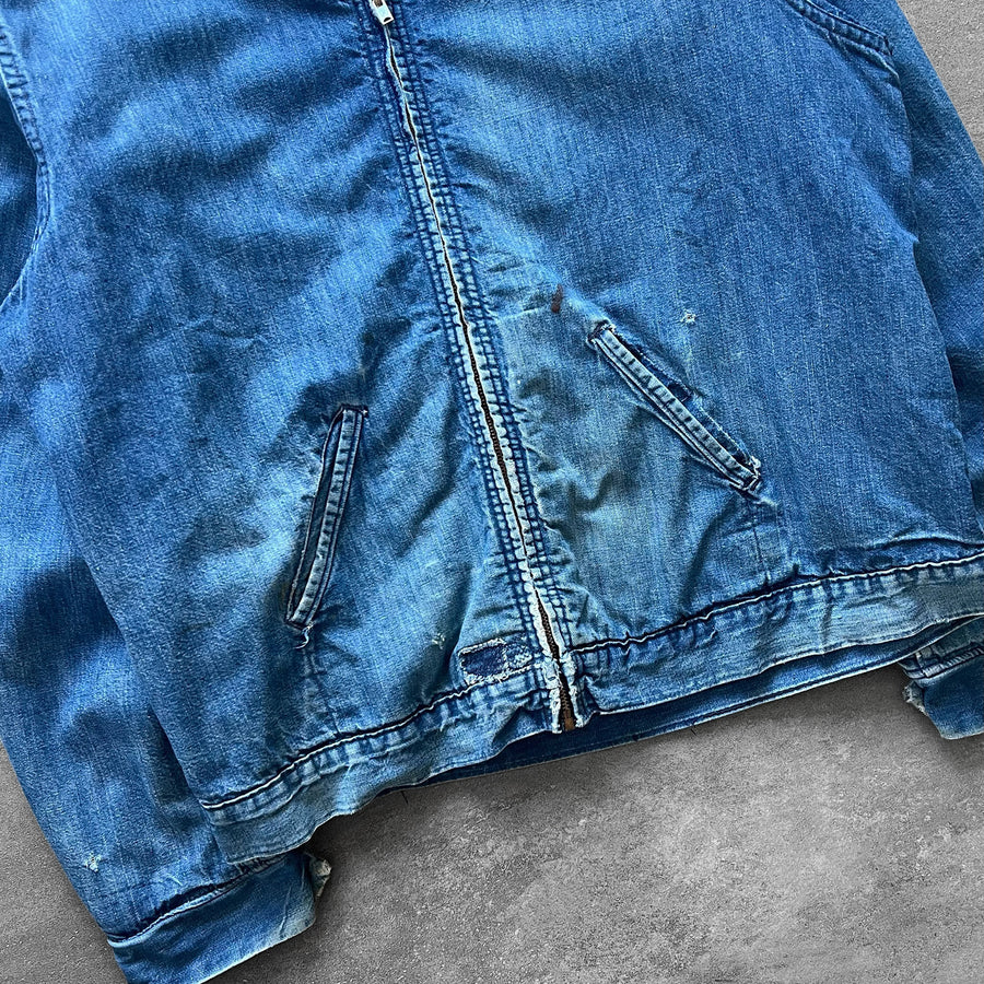 1970s Montgomery Ward Denim Work Jacket