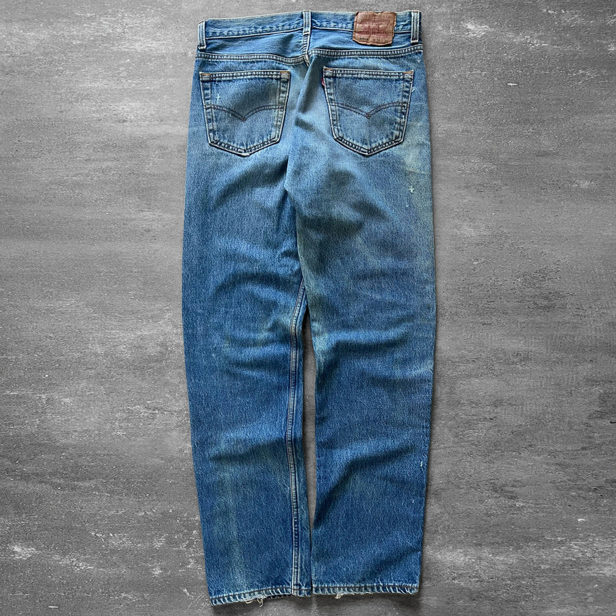1990s Levi's 501xx Jeans Dirty Wash 32 x 32