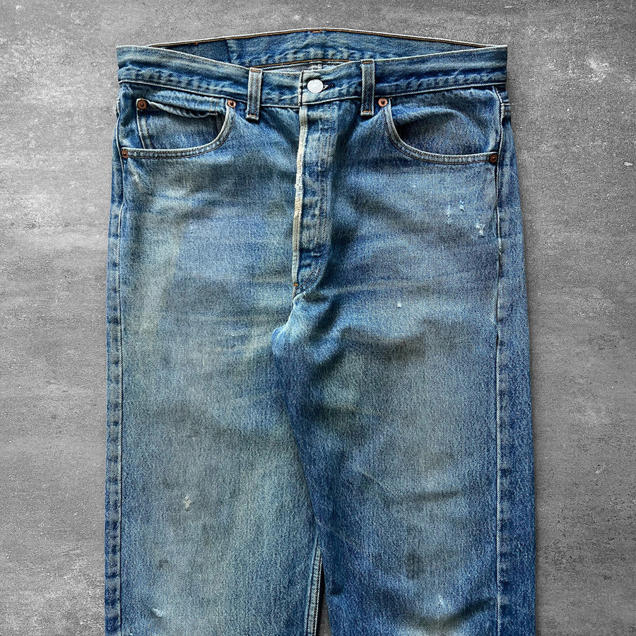 1990s Levi's 501xx Jeans Dirty Wash 32 x 32