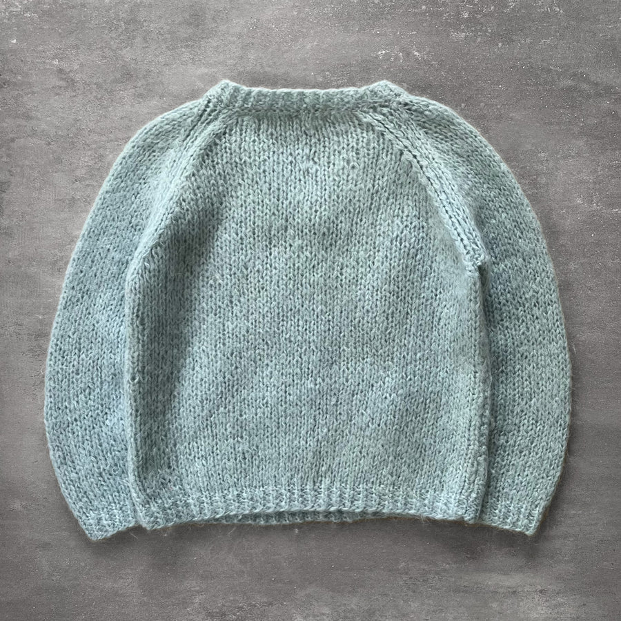 1960s Mohair Sweater Baby Blue